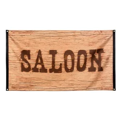 Wild West Saloon flag