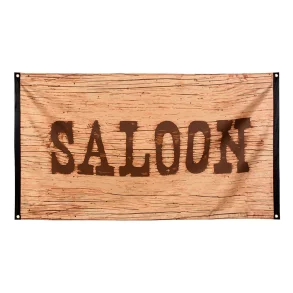 Wild West Saloon flag