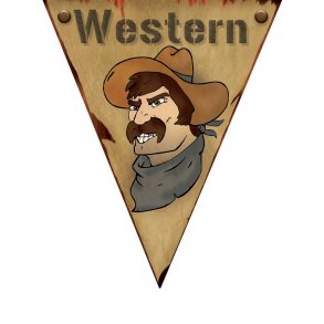 Western flagbanner