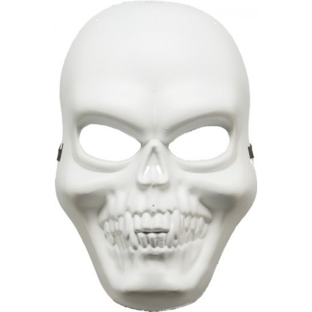 White Skull maske