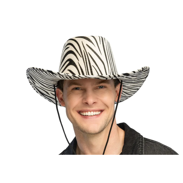 Zebra cowboyhat
