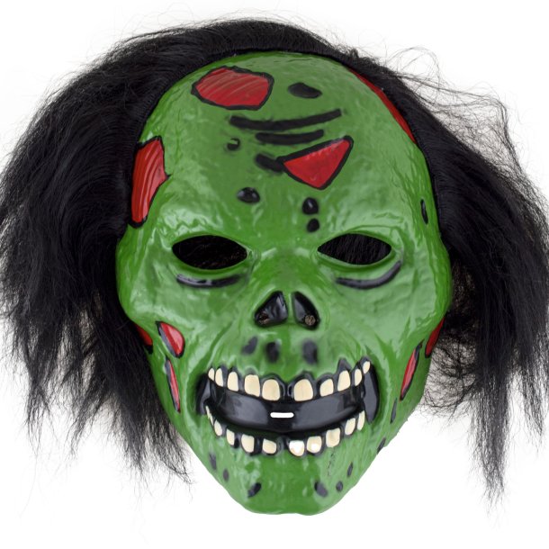 Zombie maske med hr