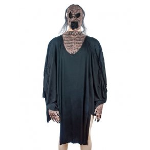Zombie skelet kostume