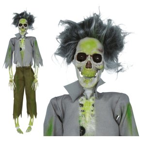 Hanging zombie skelet