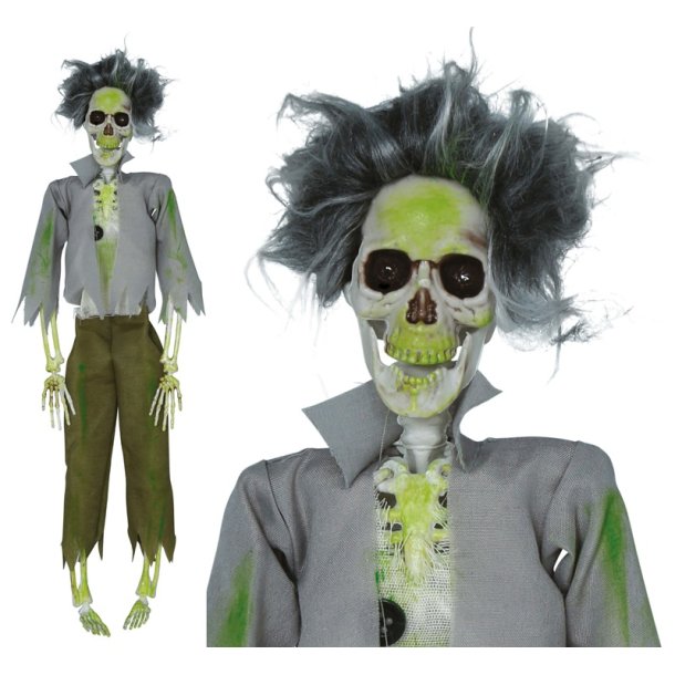 Hanging zombie skelet