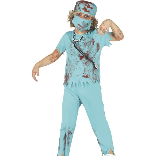 Zombie surgeon kostume