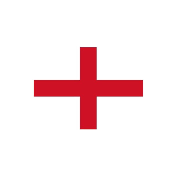 Engelsk flag klisterm�rke