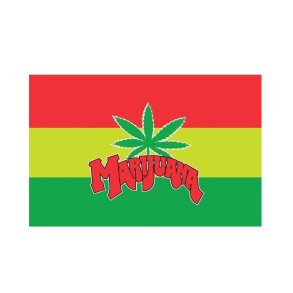 Marijuana flag