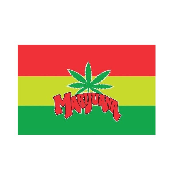 Marijuana flag