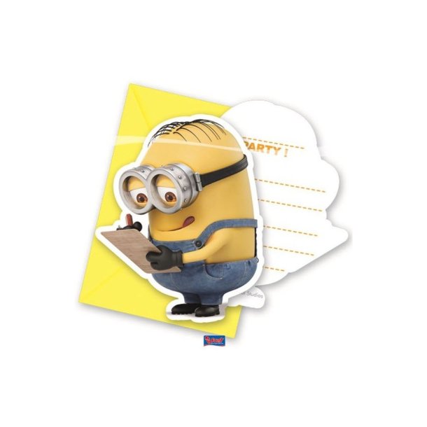 Minions invitationer