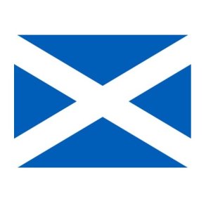 Skotsk flag klisterm�rke