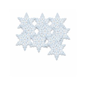 Snefnug bordpynt deko