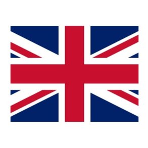 Britisk flag klisterm�rke