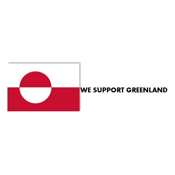 We support Greenland klisterm�rke