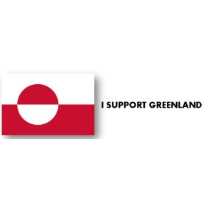 I support Greenland klisterm�rke