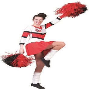 Cheerleader udklædning