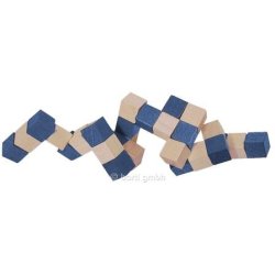 Den bl terningeslange