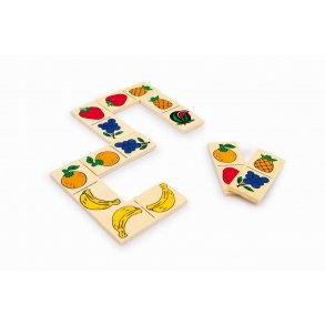 Domino frugt spil